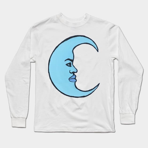 La Luna Long Sleeve T-Shirt by SolteraCreative